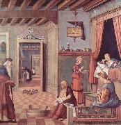 Vittore Carpaccio Maria Geburt oil painting reproduction